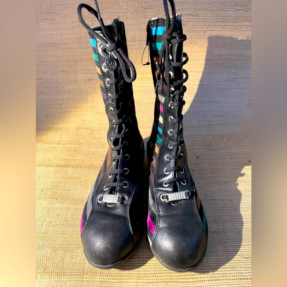 Sonia Rykiel multi colors high top